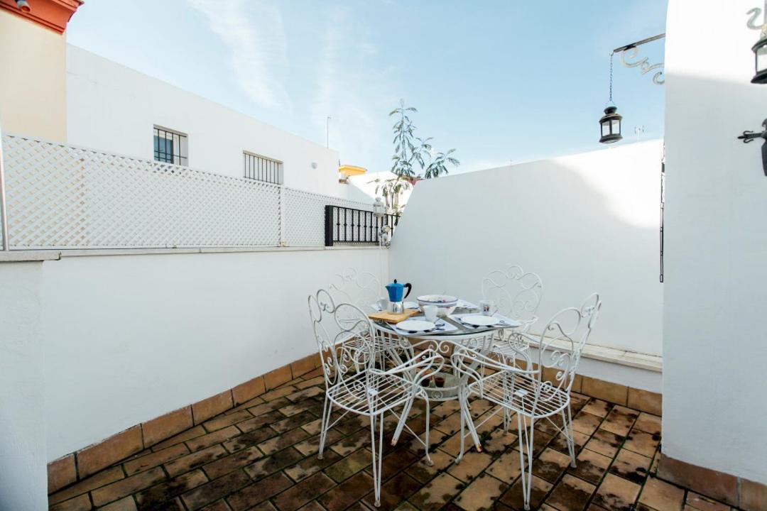 Bright Duplex W/ Terrace Apartment Sevilla Exterior foto